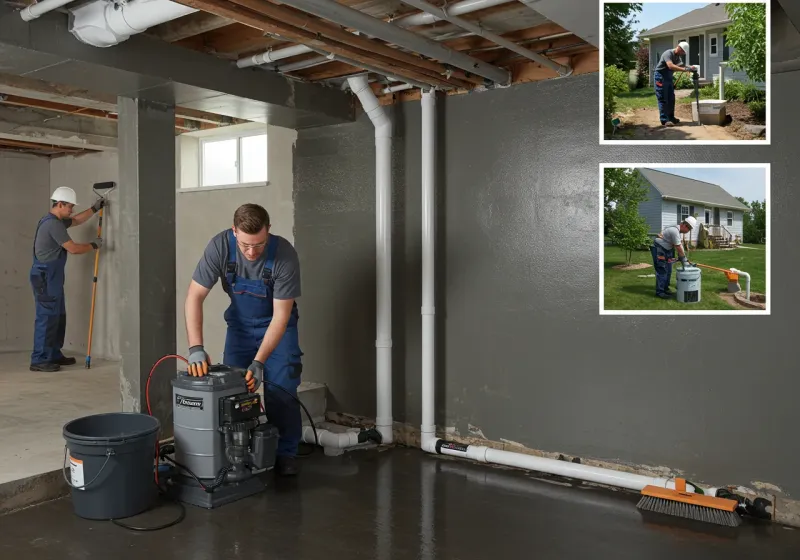 Basement Waterproofing and Flood Prevention process in Rose Lodge, OR